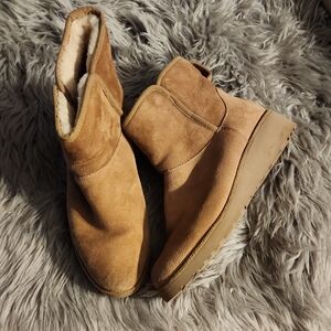 UGG Women's Brown Suede Winter Boots